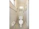 Bathroom featuring a toilet and towel rack at 204 Cove Ct, Clearwater, FL 33756