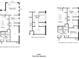 Floor plan options for the Aster floor plan, featuring bathroom and bedroom layout alternatives at 3720 Rocky Island Rd, New Port Richey, FL 34655