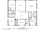 Second floor plan displays bedrooms, bathrooms, walk-in closets, and open layout at 4611 Grand Preserve Pl, Palm Harbor, FL 34684
