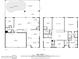 Complete set of floor plans showcasing the layout of both floors of the residence at 4611 Grand Preserve Pl, Palm Harbor, FL 34684