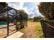 The lanai features a screened-in enclosure offering an ideal space to entertain or relax at 4611 Grand Preserve Pl, Palm Harbor, FL 34684