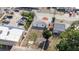 An aerial shot displays the property layout, highlighting a spacious backyard and proximity to Ballast Point Blvd at 5405 59Th N St, St Petersburg, FL 33709