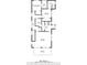 Detailed floor plan showcasing the layout of the second floor of the home with bedrooms and bathrooms at 546 26Th N Ave, St Petersburg, FL 33704