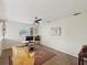 Sunlit office or den with carpet, a window, and comfortable seating at 5729 Calais N Blvd # 6, St Petersburg, FL 33714