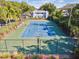 Outdoor tennis and basketball court for community members at 5729 Calais N Blvd # 6, St Petersburg, FL 33714