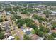 An aerial view shows the house, neighborhood, and roads at 807 W Kentucky Ave, Tampa, FL 33603