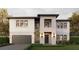 Stunning two-story home with brick and white siding, complemented by professional landscaping and an attached garage at 811 W Ohio Ave, Tampa, FL 33603