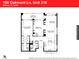 A detailed floor plan of the residence showing the layout, dimensions, and spatial relationships of all rooms at 100 Oakmont Ln # 310, Belleair, FL 33756