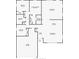 Detailed floor plan showcasing the layout with labeled rooms and dimensions for easy visualization at 11991 104Th Ave, Seminole, FL 33778