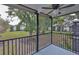 Enjoy the outdoor views from this screened-in patio at 13125 Wilcox Rd # 16202, Largo, FL 33774