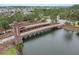 Aerial view of a bridge leading into the Union Park community at 1844 Odiorne Point Ln, Wesley Chapel, FL 33543