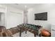 Fun game room featuring a foosball table, TV, and comfortable seating at 1844 Odiorne Point Ln, Wesley Chapel, FL 33543