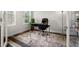 Home office with a window view and stylish desk setup at 1844 Odiorne Point Ln, Wesley Chapel, FL 33543