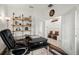 Comfortable home office setup with built-in shelving at 1844 Odiorne Point Ln, Wesley Chapel, FL 33543