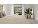 Bright main bedroom with sliding glass doors to the lanai and pool, wood-look flooring and ample natural light at 2713 Brianholly Dr, Valrico, FL 33596