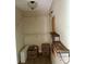 This walk-in closet features wire shelving and wood accent shelves at 3615 Pine Knot Dr, Valrico, FL 33596