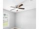 Bedroom with light gray walls and vinyl flooring at 37230 Poinsettia Ave, Dade City, FL 33525