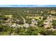 Expansive aerial view of a lush, green community showcasing the neighborhood's mature trees and landscaping at 3922 Cedar Cay Circle, Valrico, FL 33596