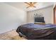 Bedroom with TV and ceiling fan at 414 Cactus Cir, Seffner, FL 33584
