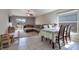 Cozy living room next to kitchen is bright with access to yard at 4507 Eternal Prince Dr, Sun City Center, FL 33573