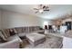 Open concept living, dining, and kitchen, perfect for entertaining at 4507 Eternal Prince Dr, Sun City Center, FL 33573
