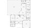 Detailed floor plan showing the layout of the home, including the lanai/pool, living areas, and bedrooms at 4706 Scott Rd, Lutz, FL 33558
