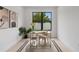 Bright home office with modern desk, stylish decor, and natural light offering a productive workspace at 5055 2Nd S Ave, St Petersburg, FL 33707
