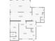 Home floor plan layout with dimensions showing the kitchen, Gathering room, bedrooms, and sun room at 700 Bowsprit Pl, Palm Harbor, FL 34685