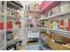 Walk-in pantry is equipped with wire shelving, providing ample storage space at 1116 Hillandale Reserve Dr, Tampa, FL 33613