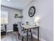 Bright home office featuring a stylish desk and chair, perfect for remote work or study at 11520 Bear Paw Ln, Port Richey, FL 34668