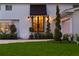 Charming home exterior with manicured landscaping and an inviting entrance at 218 Colony Point S Rd, St Petersburg, FL 33705