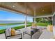 Enjoy poolside lounging with views of the private dock and waterfront at 218 Colony Point S Rd, St Petersburg, FL 33705