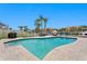Gorgeous pool with a waterfront view, outdoor furniture, and a grill at 2773 Seabreeze S Dr, Gulfport, FL 33707