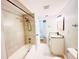 Bathroom features updated vanity, shower, tub, and a clean, bright design at 3143 Phoenix Ave, Oldsmar, FL 34677
