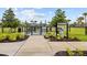 Fully fenced dog park with separate areas for large and small dogs, providing a safe play area at 33750 Ocean Spray Ln, Wesley Chapel, FL 33543