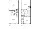 Detailed floor plan showcasing the layout of the home with dimensions of each room at 3702 W Cass St # 5, Tampa, FL 33609