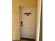 Laundry door in the building at 4103 Gulf Blvd # 104, St Pete Beach, FL 33706