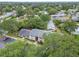 Expansive aerial view of condos and lush greenery in a mature neighborhood at 4215 E Bay Dr # 1005D, Clearwater, FL 33764