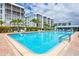 Relaxing community pool featuring a refreshing swimming area, perfect for a leisurely day at 4904 38Th S Way # 514, St Petersburg, FL 33711