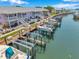 Waterfront condos with private boat docks and lifts, offering convenient access to the water at 5260 Coquina Key Se Dr # C, St Petersburg, FL 33705