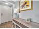 Charming foyer with stylish accents and modern design, complemented by ample natural light at 5260 Coquina Key Se Dr # C, St Petersburg, FL 33705