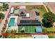 Expansive backyard with pool, playground, and boat storage, all within a fully fenced property at 5401 3Rd N Ave, St Petersburg, FL 33710