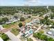 Aerial view of this Gulf Coast home and neighborhood, complete with a pool and spacious backyard at 5401 3Rd N Ave, St Petersburg, FL 33710