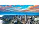 Breathtaking aerial view showcasing the city skyline, waterfront, and marina at 6158 Palma Del Mar S Blvd # 306, St Petersburg, FL 33715