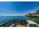 Private dock with a sink and a scenic view of the bay, perfect for fishing or boating at 6158 Palma Del Mar S Blvd # 306, St Petersburg, FL 33715