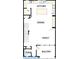 Floor plan featuring the kitchen, dining, Gathering, and balcony areas at 7240 Sutton Ln, Sarasota, FL 34240