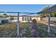 This backyard has partial shade and a cozy vibe at 8702 Congress St, Port Richey, FL 34668