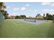 A well-maintained tennis court provides recreational opportunities within the community at 9209 Seminole Blvd # 156, Seminole, FL 33772