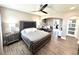 Inviting bedroom with a luxury bed, stylish furniture, and a relaxing atmosphere at 1147 Halapa Way, Trinity, FL 34655