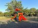 Community playground showcasing slides and engaging play structures, perfect for children at 1147 Halapa Way, Trinity, FL 34655